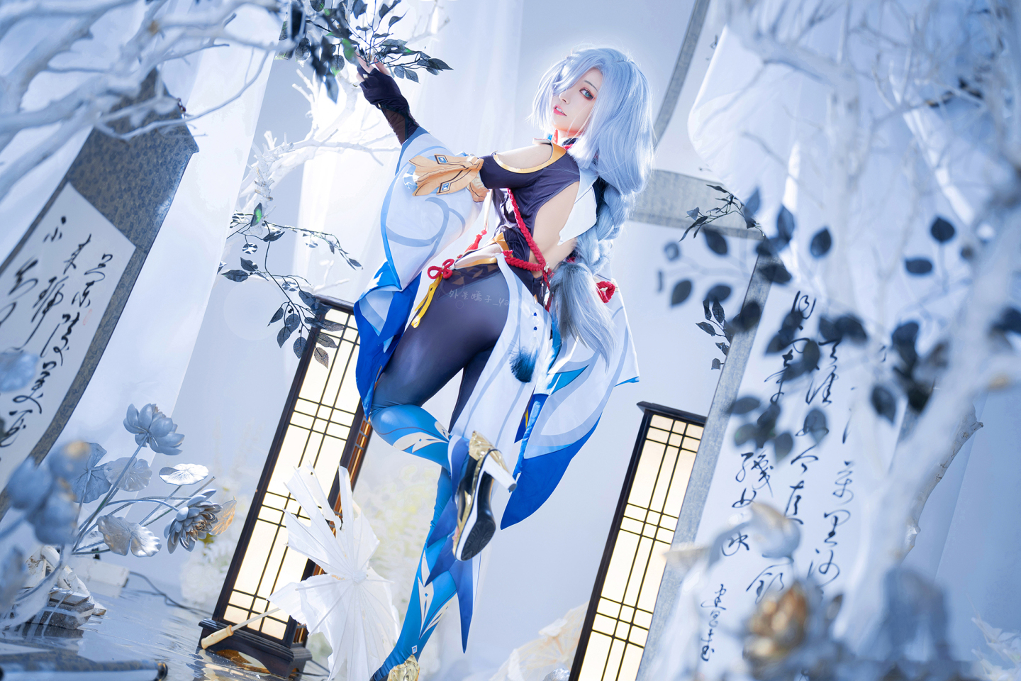 动漫Coser@外星嫣子_Yan《原神》申鹤