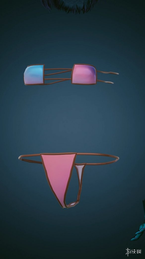 《赛博朋克2077》性感三点方形贴片比基尼电脑版下载