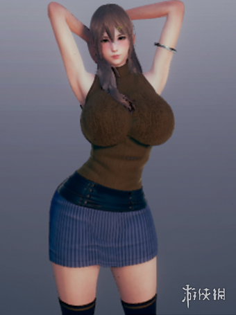 《AI少女》性感无袖毛衣短裙小姐姐MOD电脑版下载