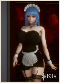 《AI少女》蓝发女仆御姐MOD电脑版下载