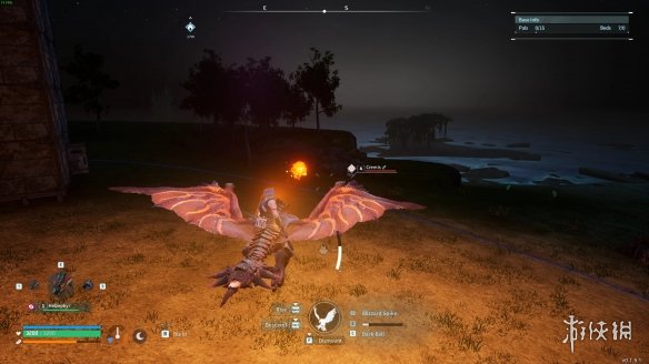 《幻兽帕鲁》怪物猎人雄火龙替换雷冥鸟MOD电脑版下载