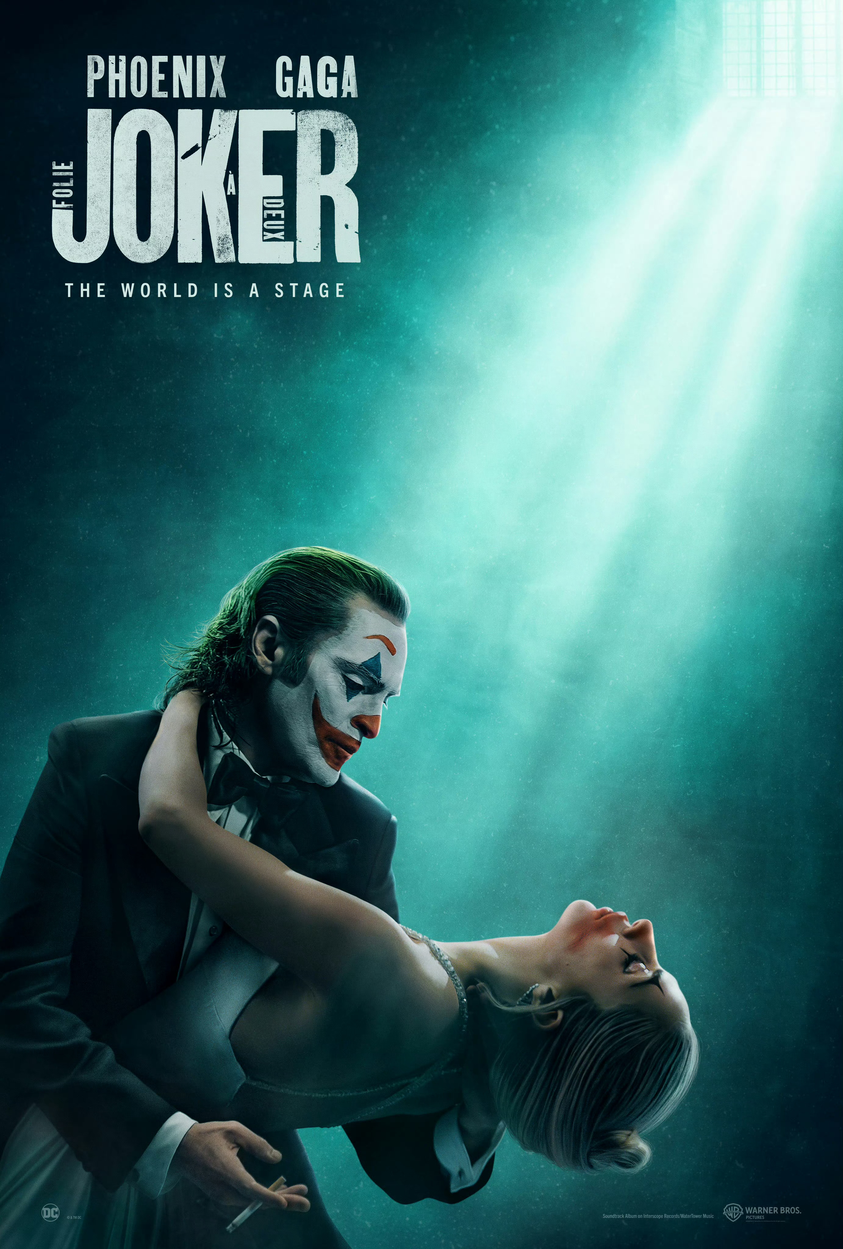 电影《小丑2：双重妄想》海报公开，4月10日公布预告