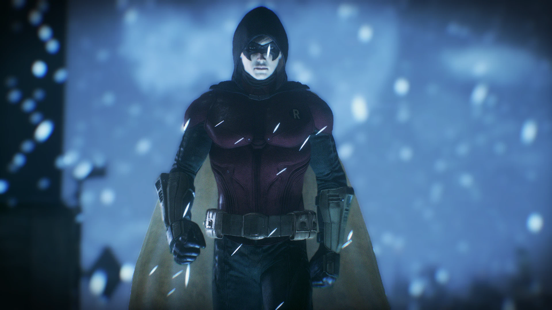 《蝙蝠侠：阿卡姆骑士》二代罗宾杰森战服（兜帽版）MOD电脑版下载