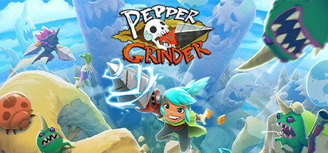 《电钻少女 Pepper Grinder》中文版百度云迅雷下载Build.14088946|容量233MB|官方简体中文|支持键盘.鼠标.手柄