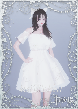 《AI少女》清纯白色连衣裙小姐姐MOD电脑版下载