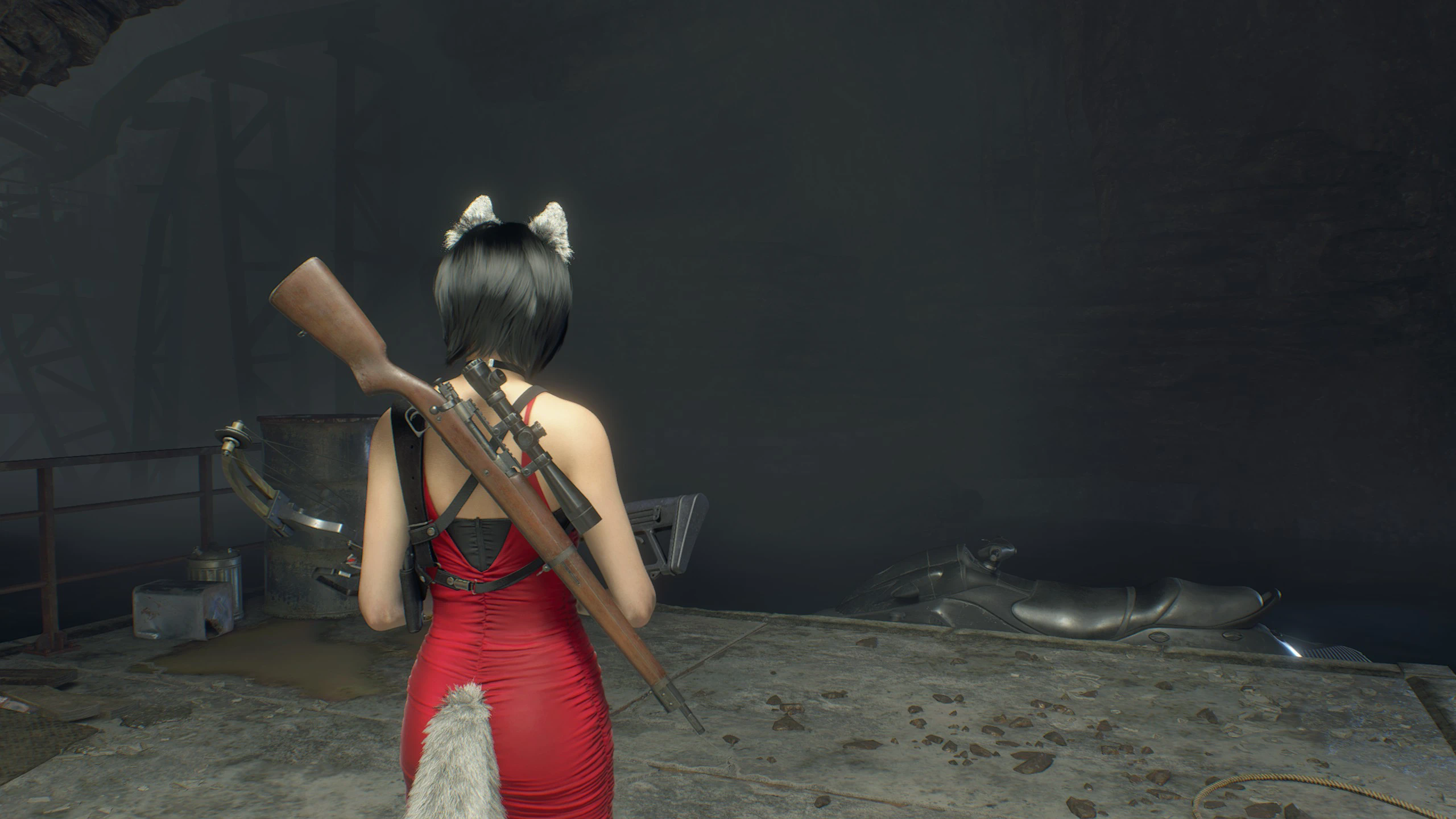 《生化危机4：重制版》艾达背部次要武器显示MOD电脑版下载