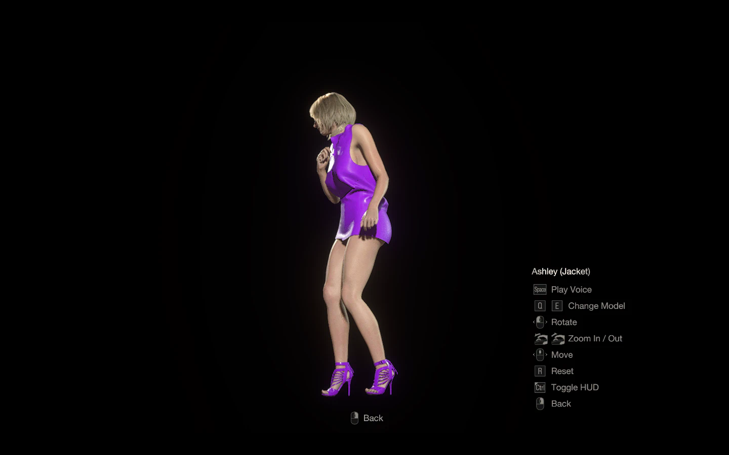 《生化危机4：重制版》阿什利的紫色套装MOD电脑版下载