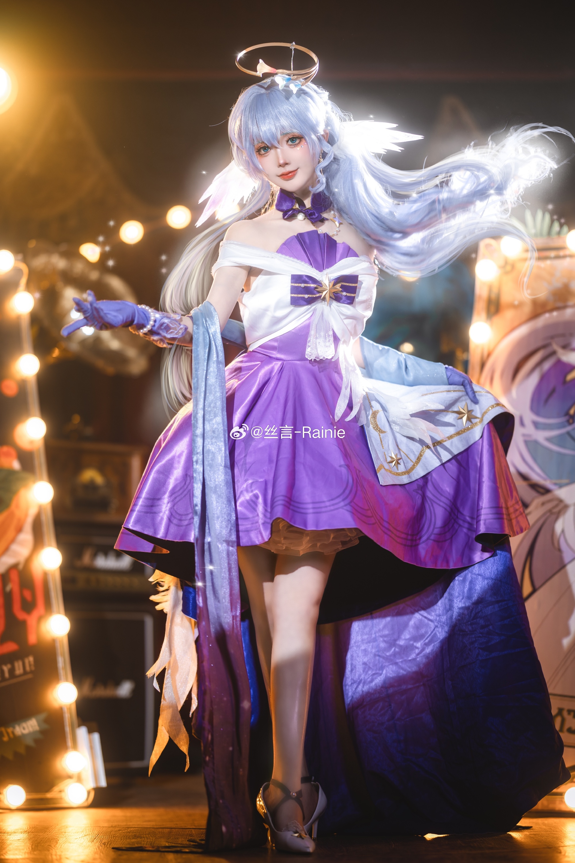 动漫Coser@@丝言-Rainie 星穹铁道知更鸟