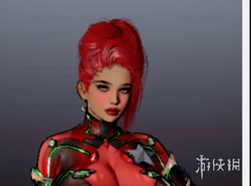 《AI少女》红色欧美风御姐MOD电脑版下载