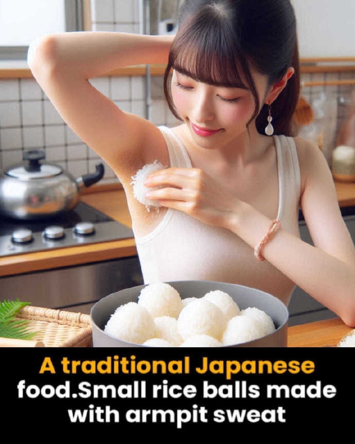 “最近日本很流行的「腋下饭团」，售价是普通饭团的10倍。” ​​​