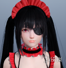 《AI少女》哥特风双马尾独眼少女MOD电脑版下载