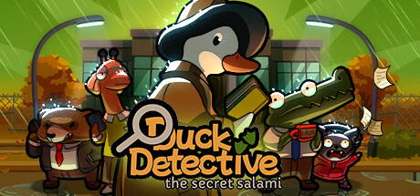 《鸭子侦探：秘密萨拉米香肠 Duck Detective: The Secret Salami》英文版百度云迅雷下载v1.0.12|容量532MB|官方原版英文|支持键盘.鼠标.手柄