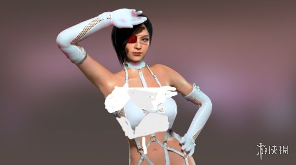 《生化危机4：重制版》艾达性感白色胶衣眼罩MOD[需要DLC]电脑版下载