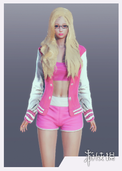 《AI少女》粉色系金发眼镜娘MOD电脑版下载