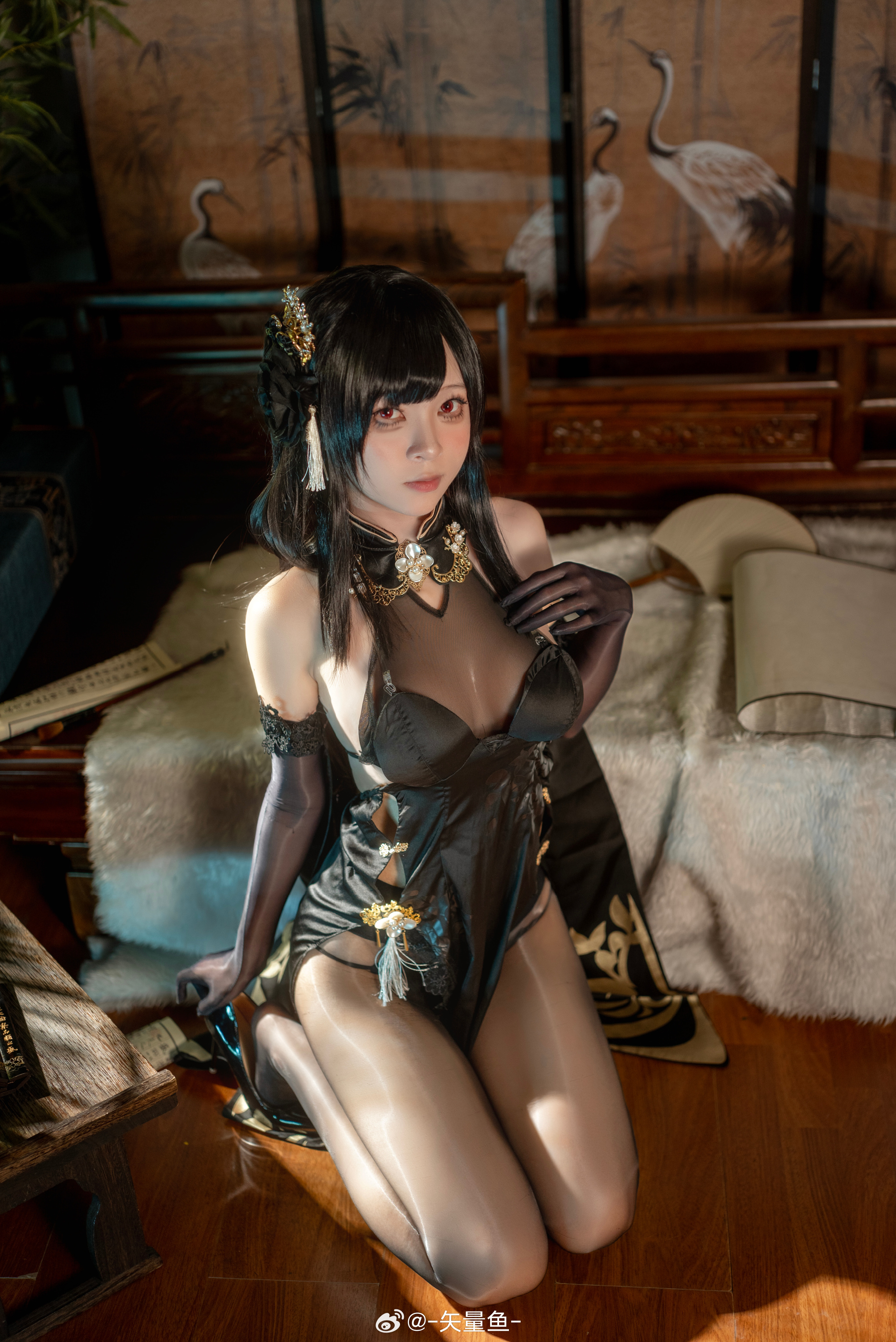 Cos美图-动漫Coser@-矢量鱼-镇海cos