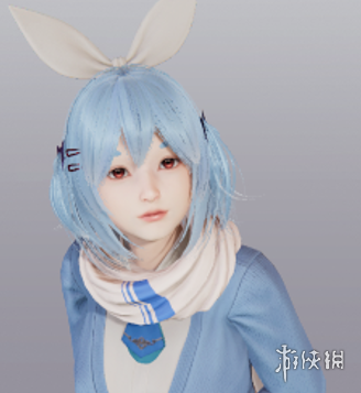 《AI少女》清纯可爱蓝衣少女MOD电脑版下载