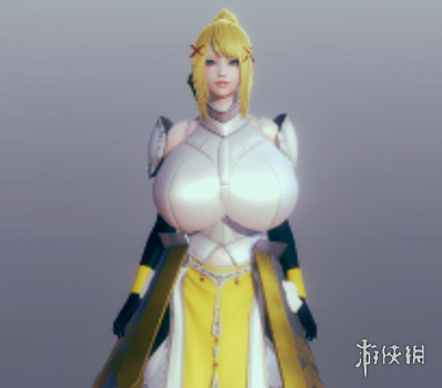 《AI少女》金发夸张盔甲女骑士MOD电脑版下载