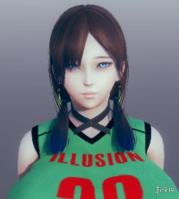 《AI少女》绿色篮球装御姐MOD电脑版下载