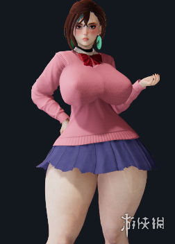 《AI少女》性感粉色JK制服少女MOD电脑版下载