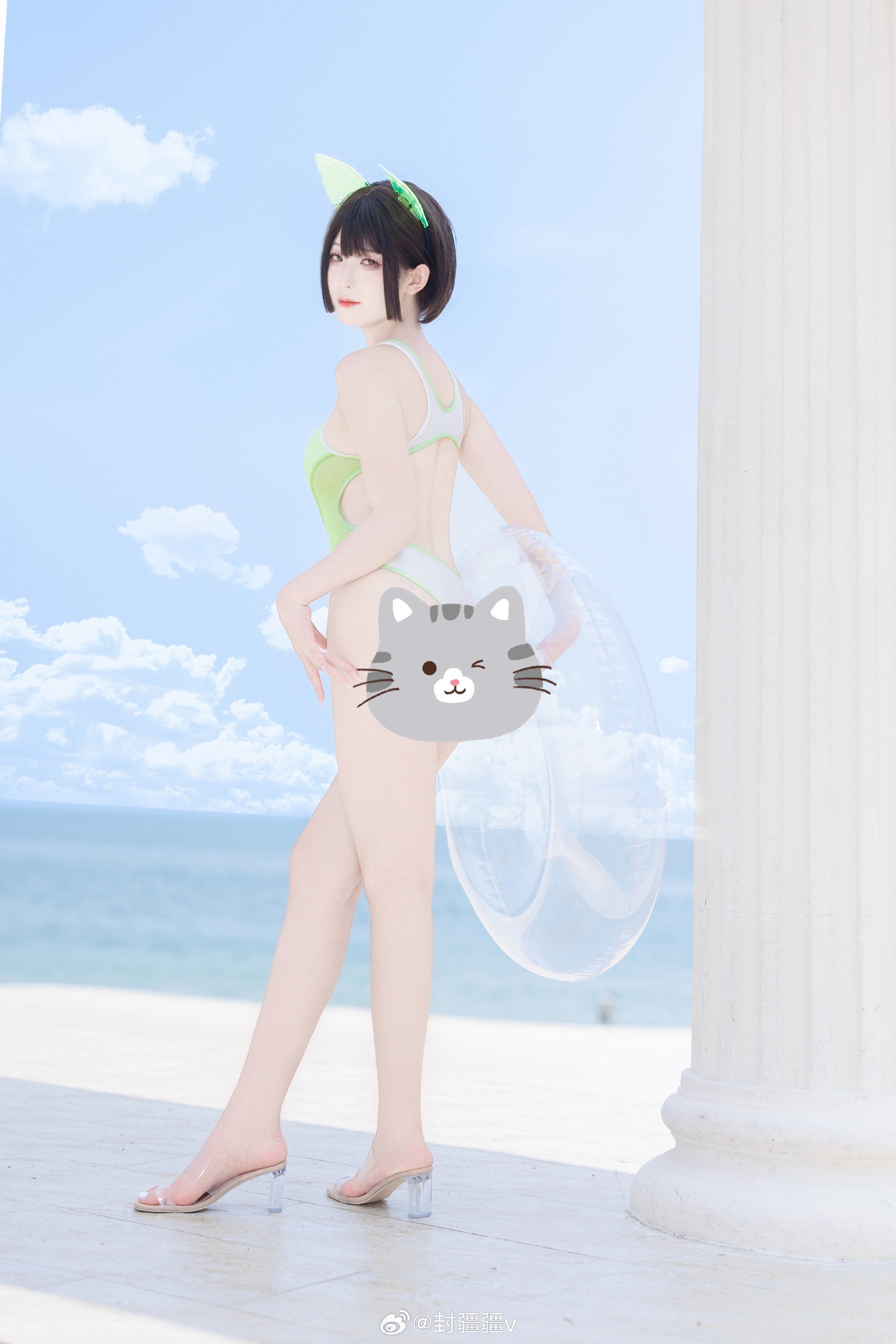动漫Coser@封疆疆v 泳装