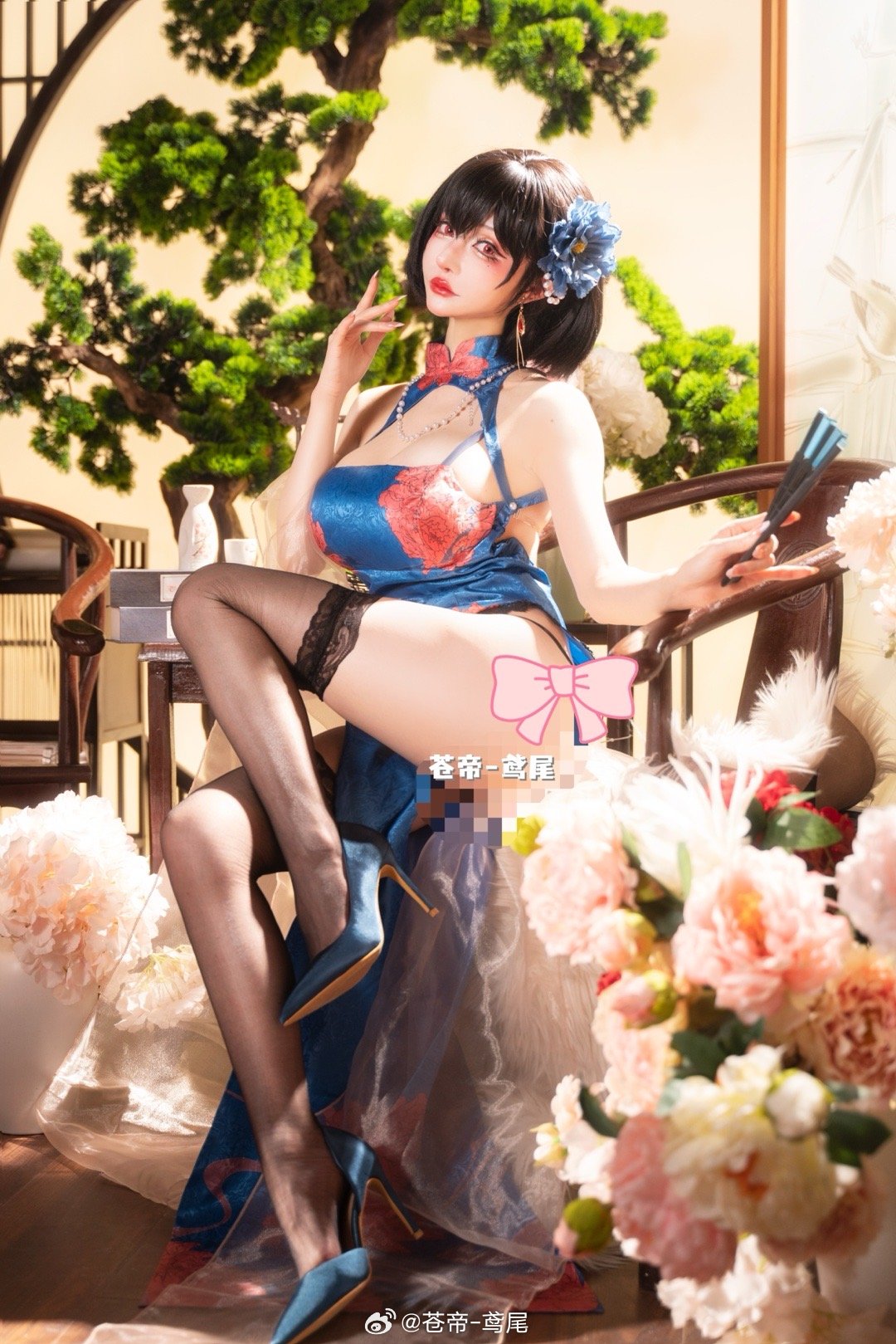 动漫Coser@苍帝-鸢尾 碧蓝航线