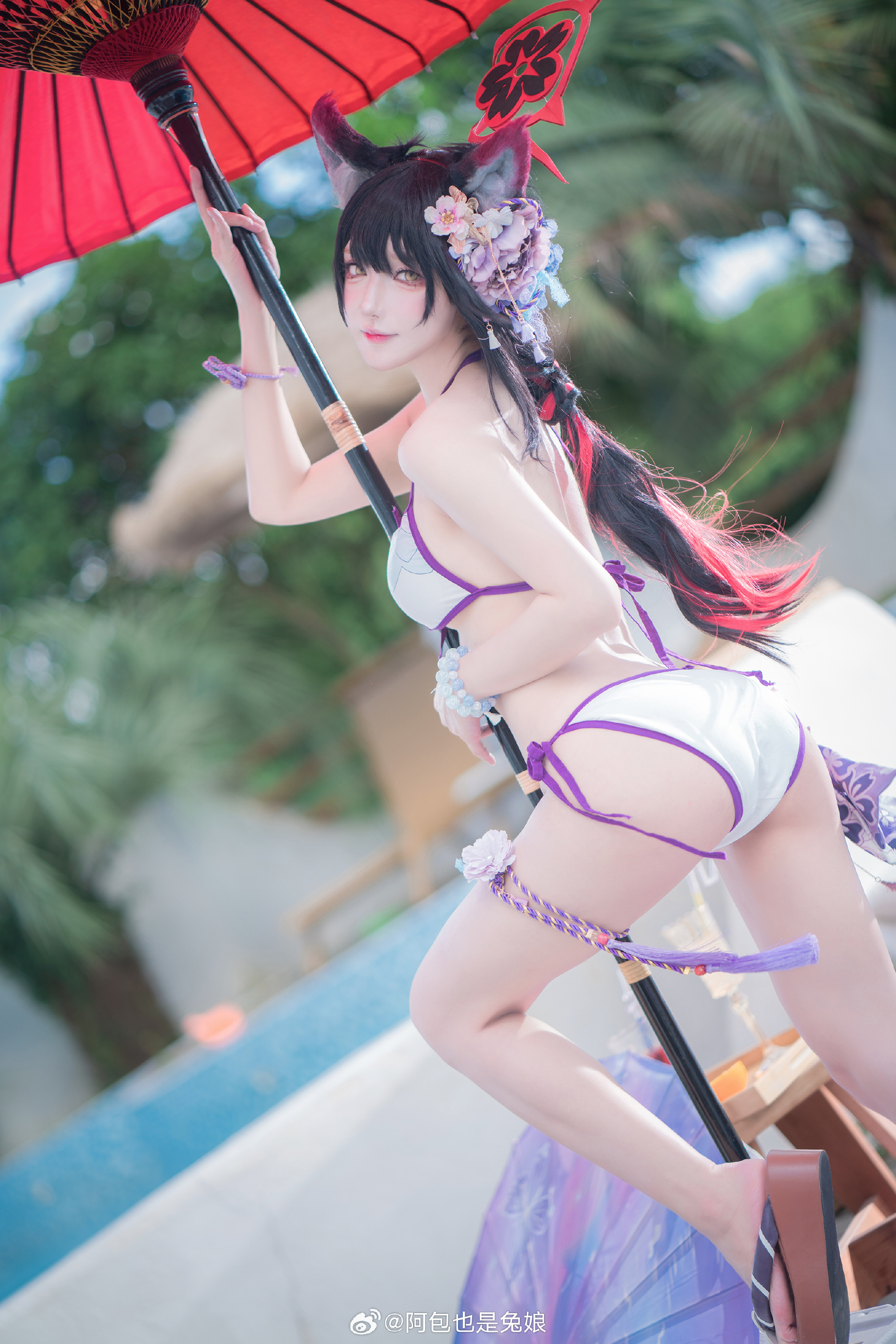 Cos美图-动漫Coser@阿包也是兔娘 蔚蓝档案