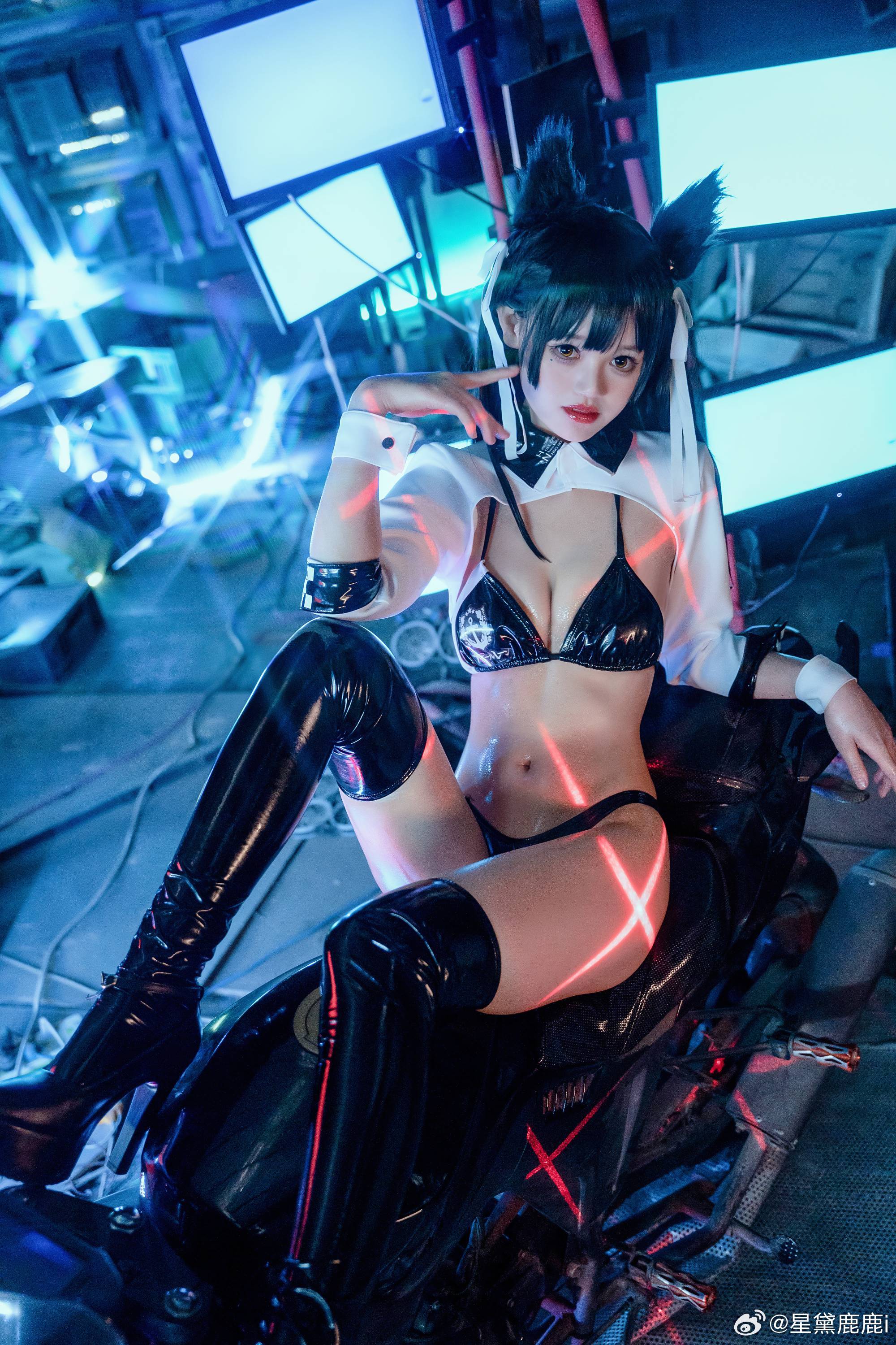 动漫Coser@星黛鹿鹿i 爱宕赛车服